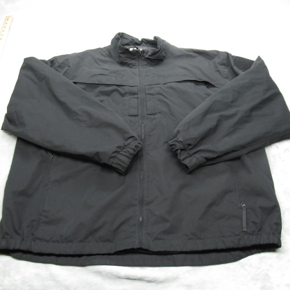 5.11 Response Jacket Men Large Black Pocket FullZip Water Resistant Utility Work - Picture 2 of 16